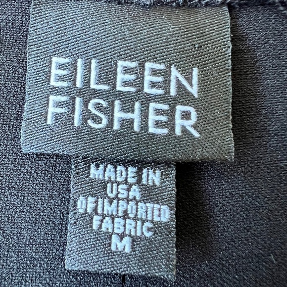 Eileen Fisher A-line stretchy exposed seams pull-on skirt - Picture 7 of 9